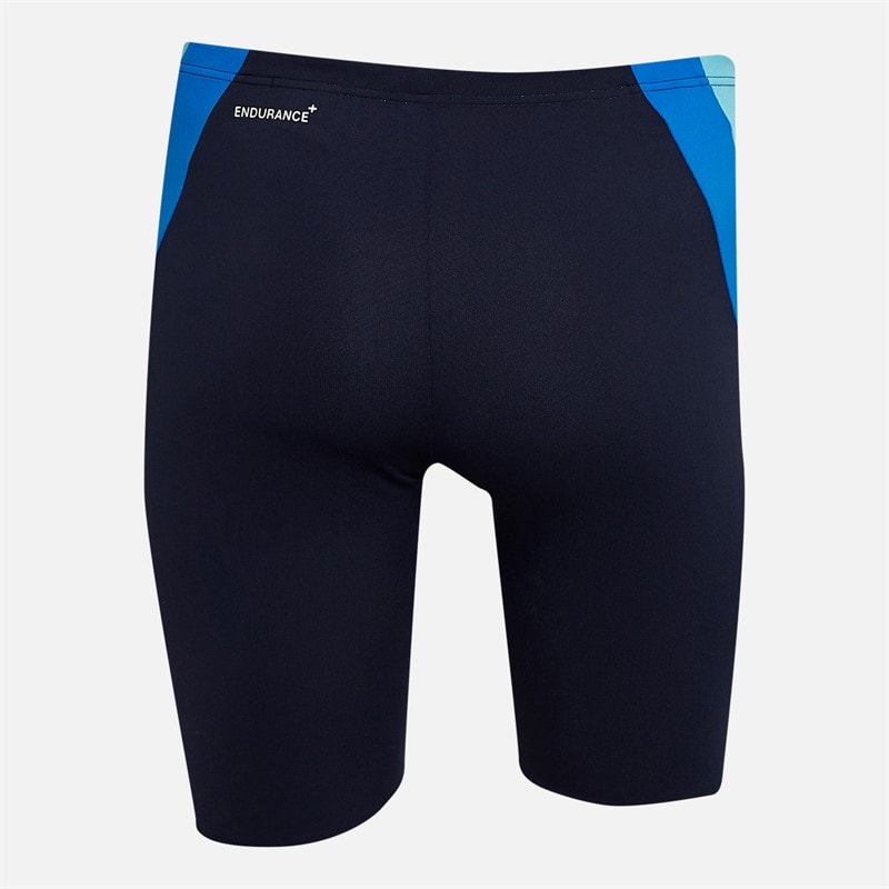 Speedo Mens Hyperboom Logo Splice Jammer Navy - Image 2
