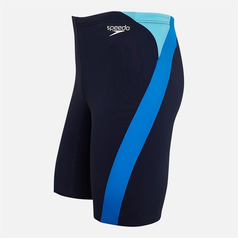 Speedo Mens Hyperboom Logo Splice Jammer Navy - Image 3