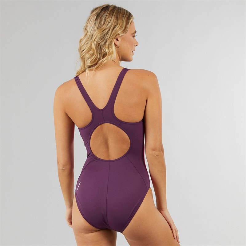 Speedo Womens Colourblock 2.0 Swimsuit Purple/Pink - Image 2