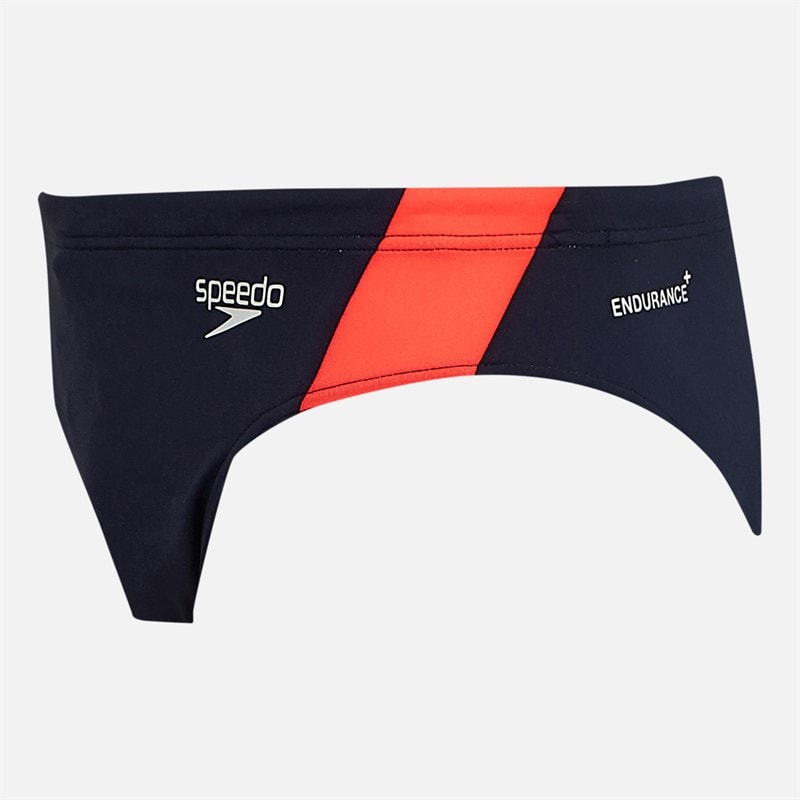 Speedo Mens Male Hyper Boom Logo Splice 7cm Briefs Navy - Image 3