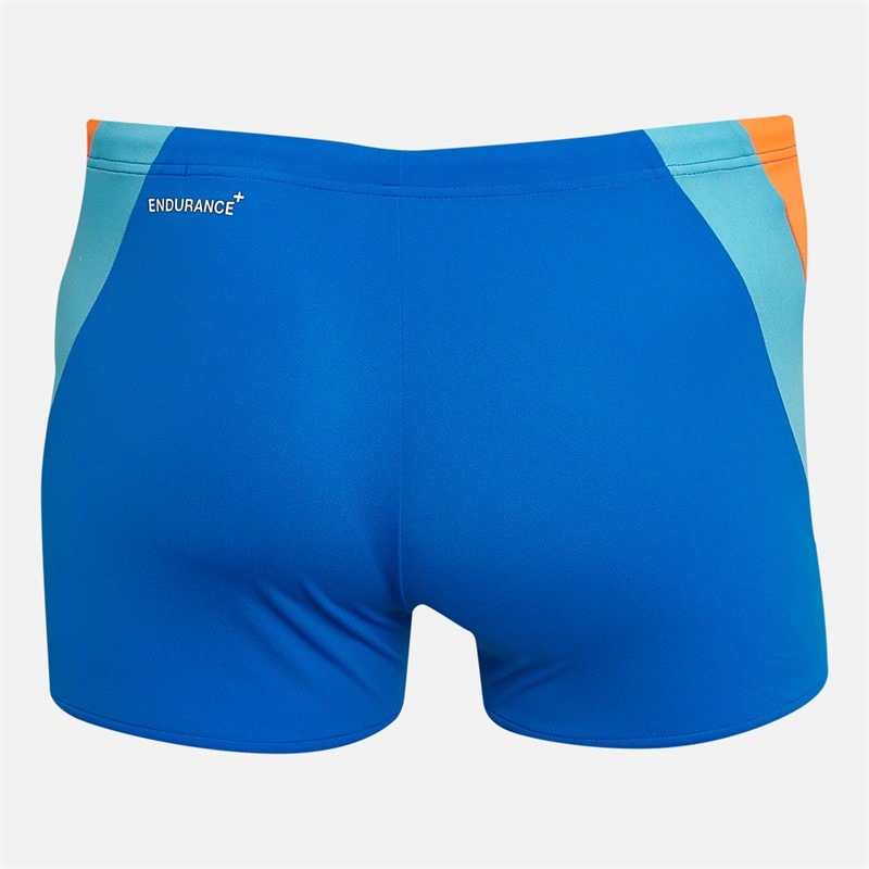 Speedo Mens Hyperboom Logo Splice Aquashorts Blue - Image 2
