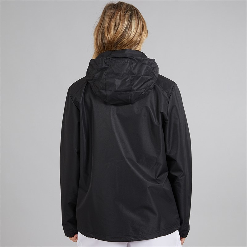 Speedo Womens Club Vaposhield Full Zip Rain Jacket Black - Image 2