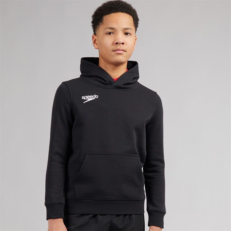 Speedo Junior Club Hoodie Black