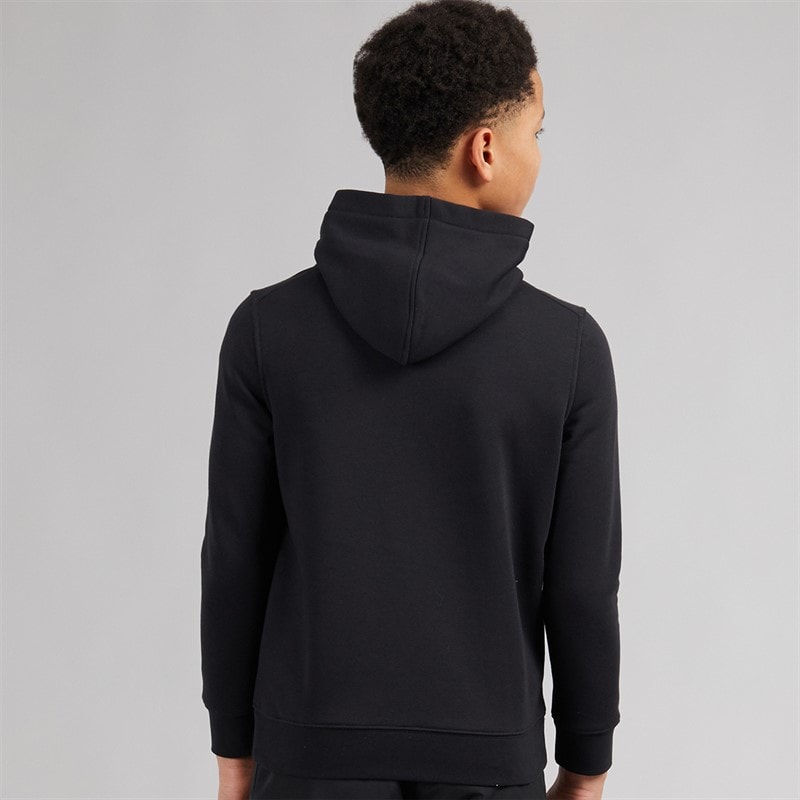 Speedo Junior Club Hoodie Black - Image 2