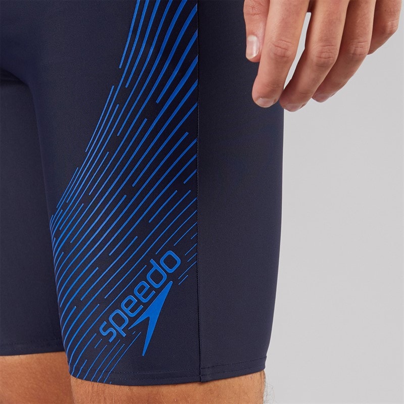 Speedo Mens Medley Logo Jammer Swim Shorts Navy/Blue - Image 3