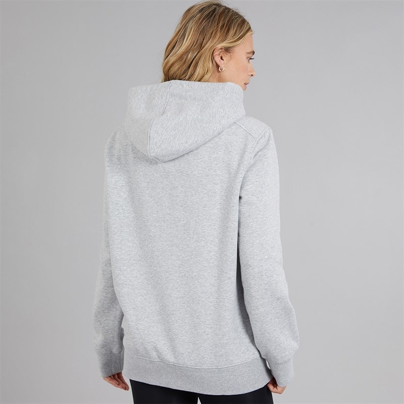 Speedo Womens Club Hoodie Grey Marl - Image 2