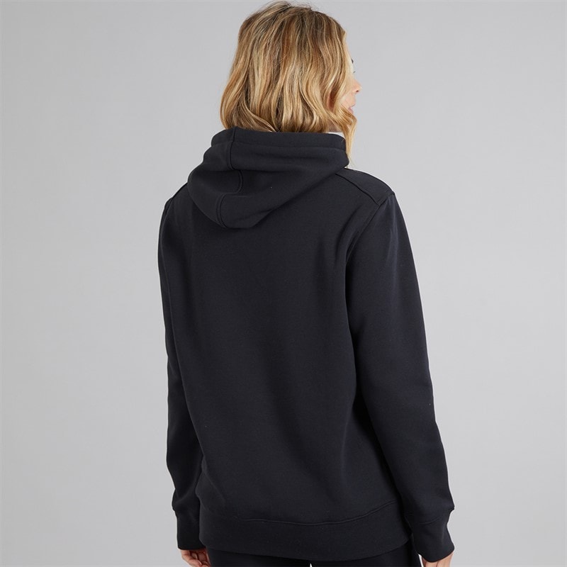 Speedo Womens Club Hoodie Black - Image 2