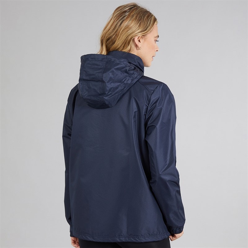 Speedo Womens Club Vaposhield Full Zip Rain Jacket Navy - Image 2