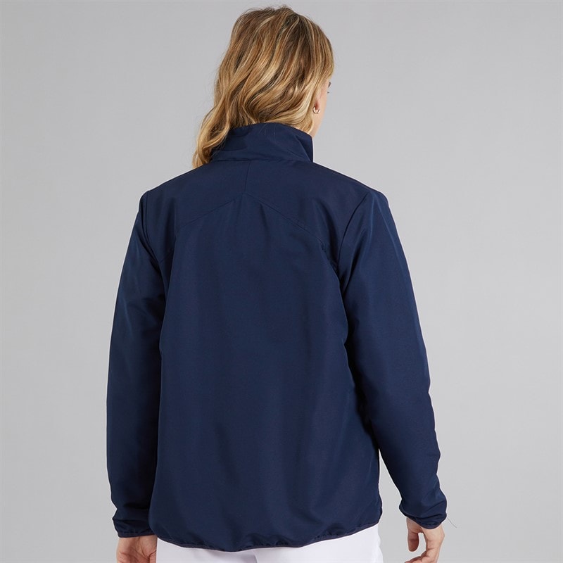 Speedo Womens Club Track Jacket Navy - Image 2