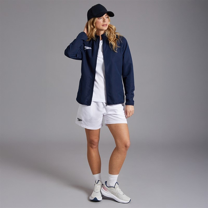 Speedo Womens Club Track Jacket Navy - Image 4