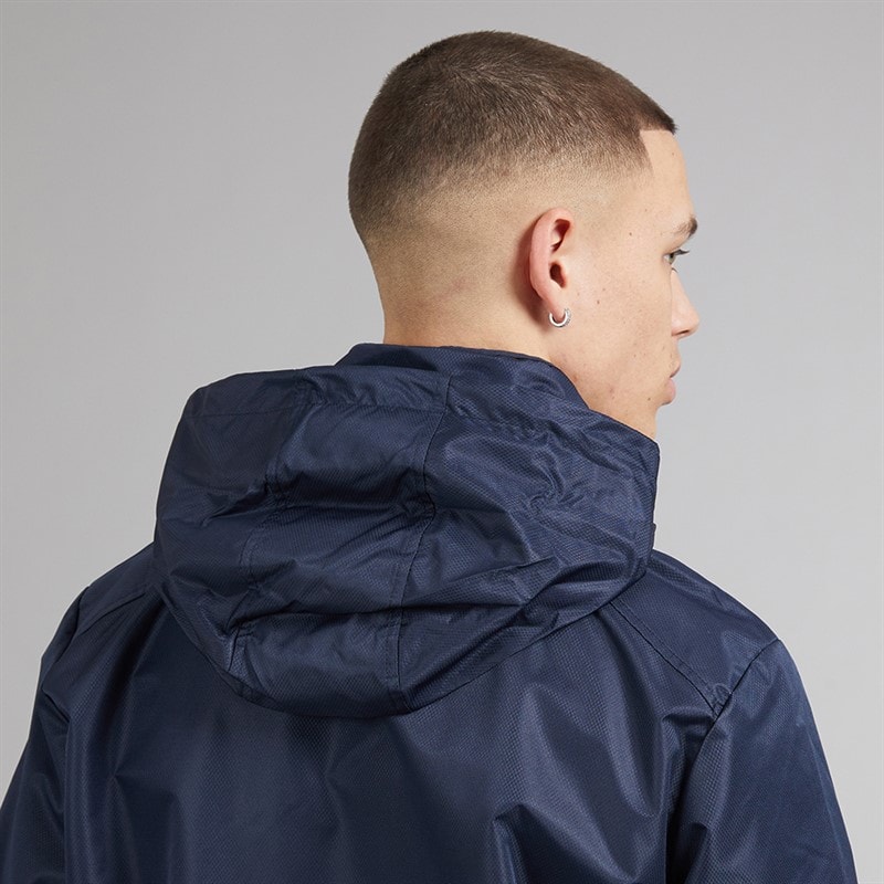 Speedo Mens Club Vaposhield Full Zip Rain Jacket Navy - Image 5