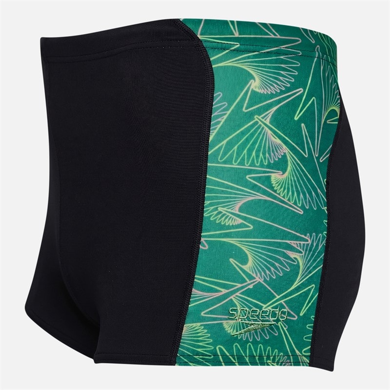 Speedo Mens Hyperboom Panel Aqua Shorts Turquoise Gem - Image 3