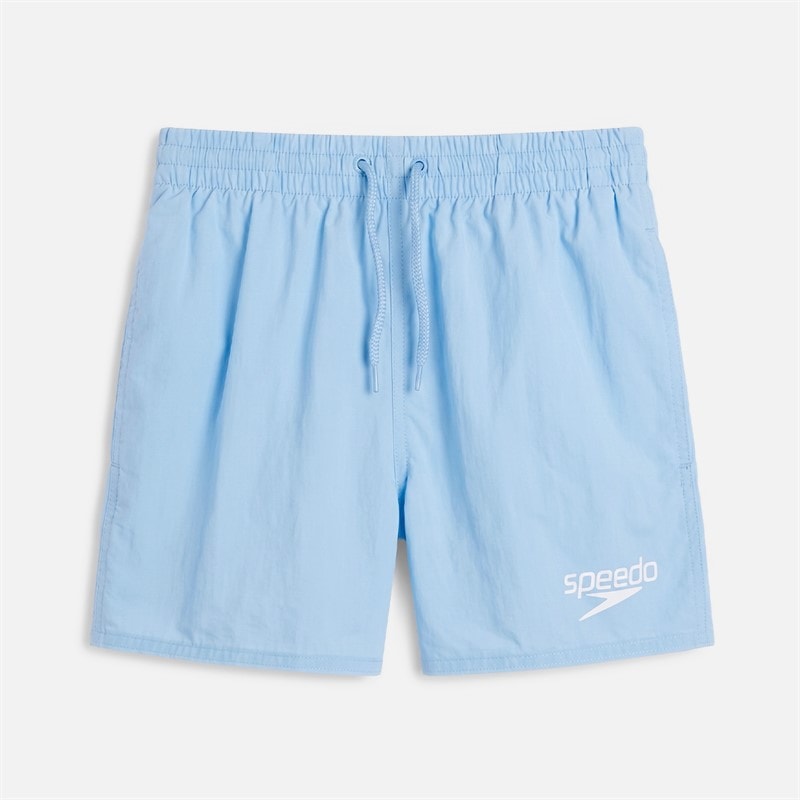 Speedo Junior Boys Essential 13 Inch Swim Shorts Sugar Blue/Celeste/Iris Mirror - Image 1