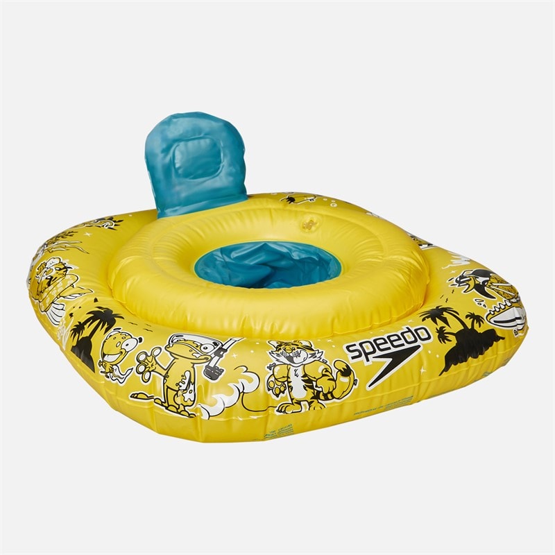 Speedo Infant Swim Seat 1-2 Years Bright Yellow/Black/Azure Blue