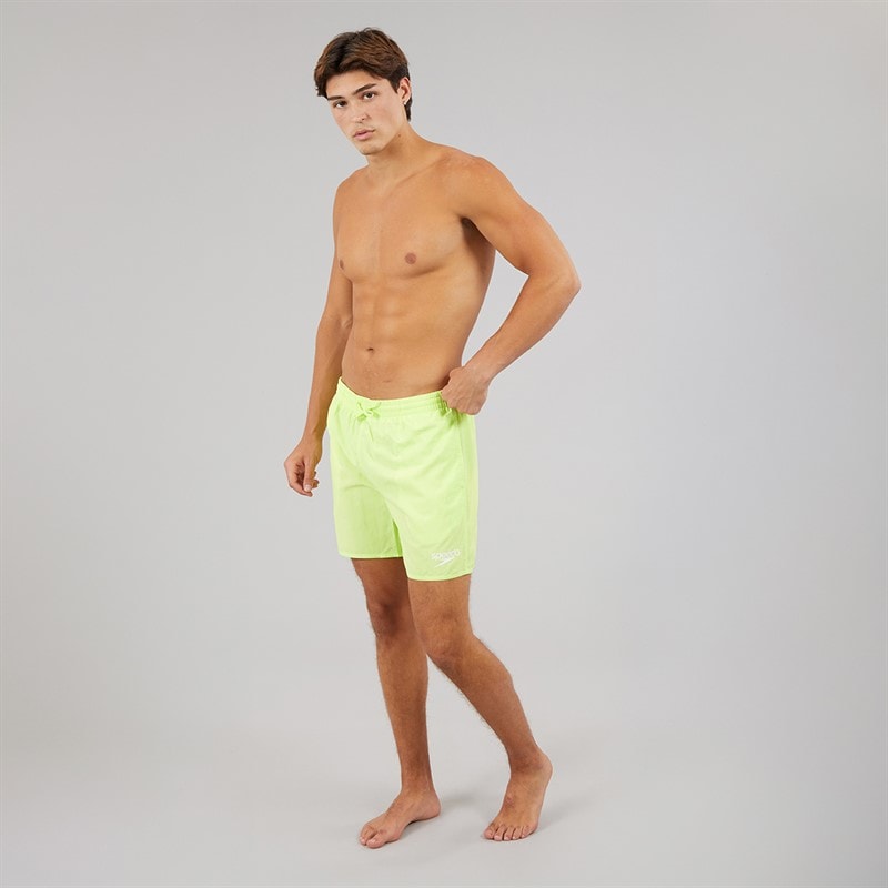 Speedo Mens Essentials 16 Inch Water Shorts Electric Lime/Cobalt/Iris Mirror - Image 3
