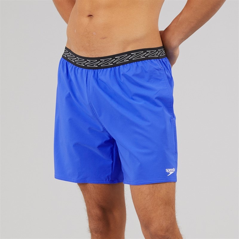Speedo Mens Hyperboom Band 16 Inch Swim Shorts Cobalt Pop - Image 2