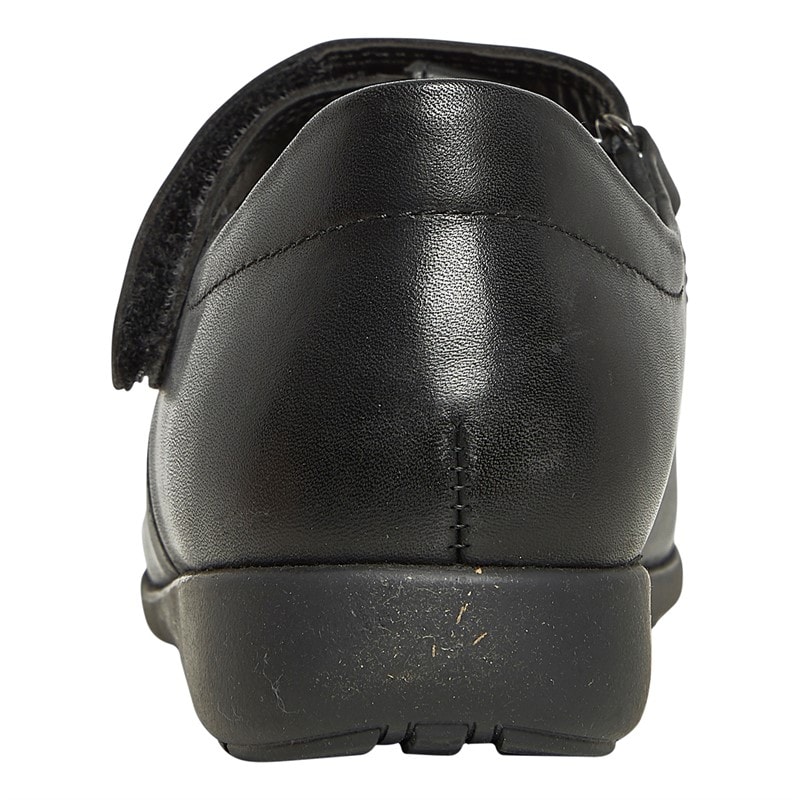 Start-Rite Girls Lesson Wide Fit Shoes Black Leather - Image 3