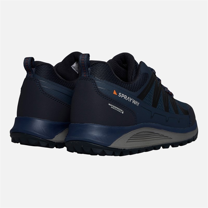 Sprayway Mens Burbage Low Hydrodry Waterproof Walking Shoes Navy - Image 3