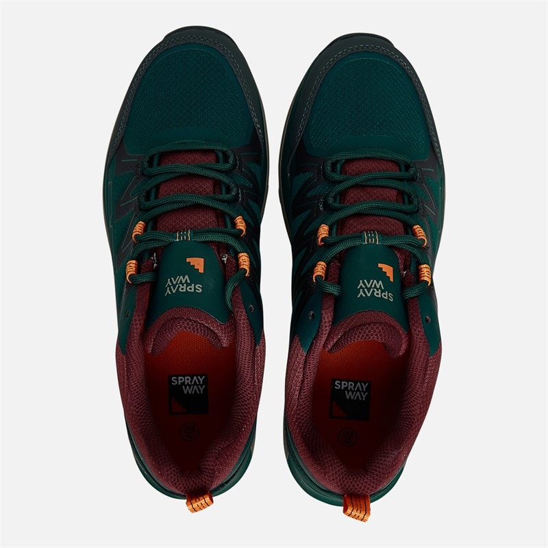 Sprayway Mens Burbage Low Hydrodry Waterproof Walking Shoes Spruce - Image 4