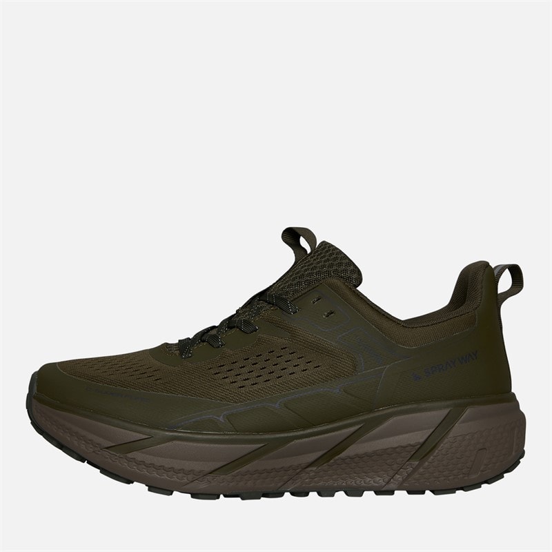 Sprayway Mens Higger Hydrodry Waterproof Trail Walking Shoes New Olive - Image 1