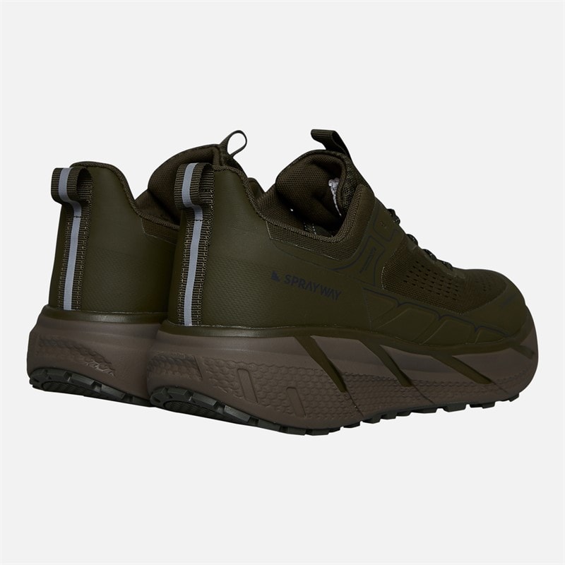 Sprayway Mens Higger Hydrodry Waterproof Trail Walking Shoes New Olive - Image 3