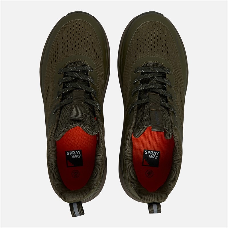 Sprayway Mens Higger Hydrodry Waterproof Trail Walking Shoes New Olive - Image 4