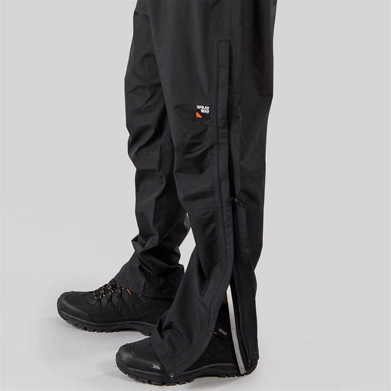 Sprayway Mens Rask Gore-Tex Waterproof Over Trousers Black - Image 5