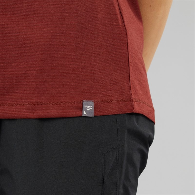 Sprayway Womens Colina T-Shirt Chipotle - Image 3