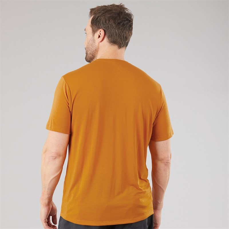 Sprayway Mens Vintage Lyocell T-Shirt Turmeric - Image 2