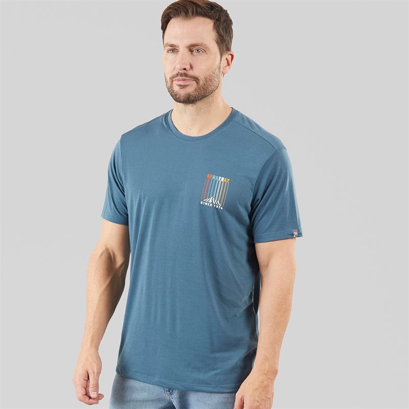 Sprayway Mens Vintage Lyocell T-Shirt Seaport - Image 1