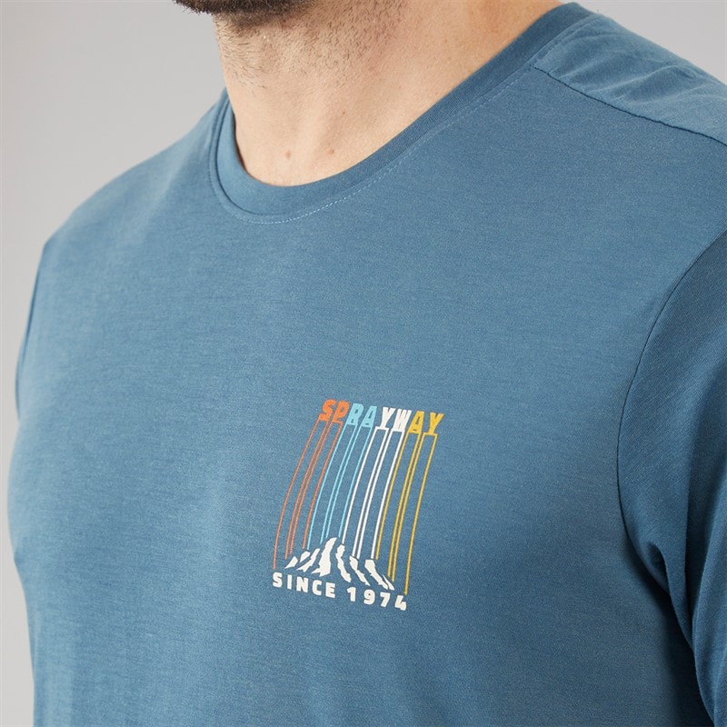 Sprayway Mens Vintage Lyocell T-Shirt Seaport - Image 3