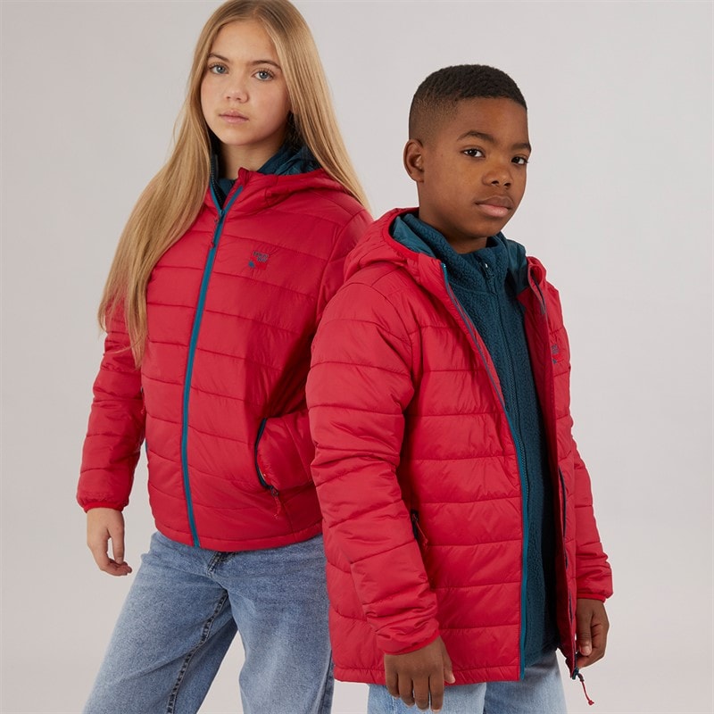 Sprayway Junior Boys Neb TecSHELL™ Insulated Padded Jacket Jalapeno - Image 1