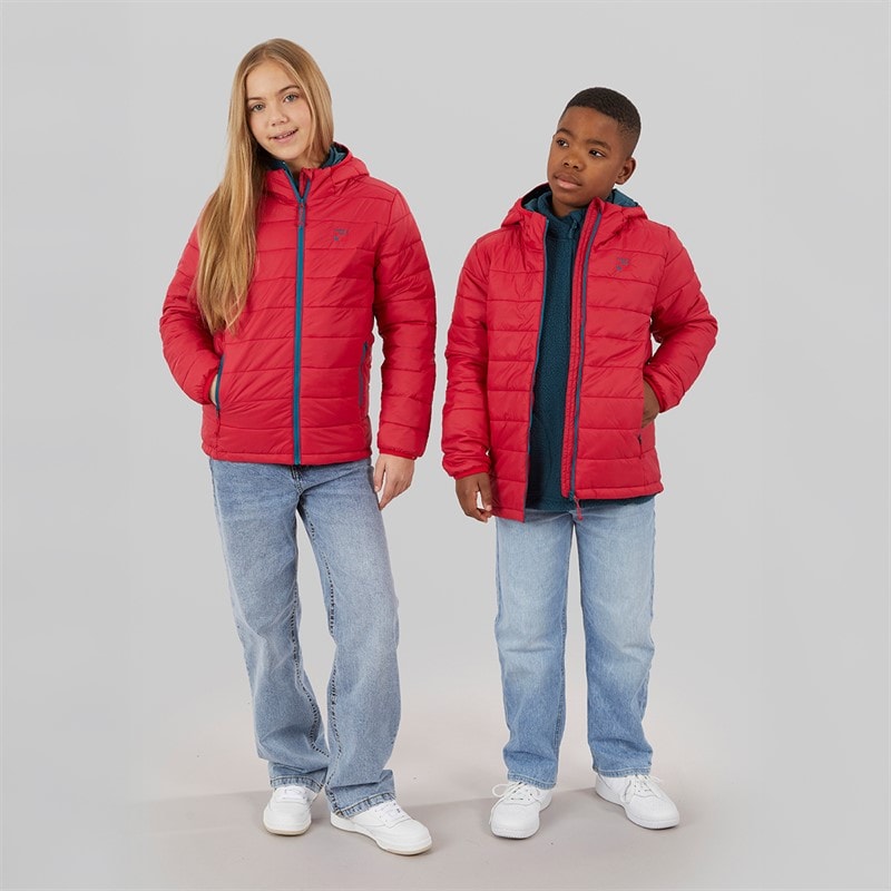 Sprayway Junior Boys Neb TecSHELL™ Insulated Padded Jacket Jalapeno - Image 4
