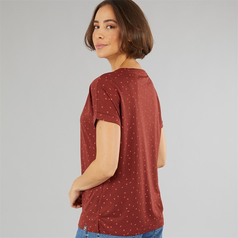 Sprayway Womens Form Print T-Shirt Chipotle - Image 2