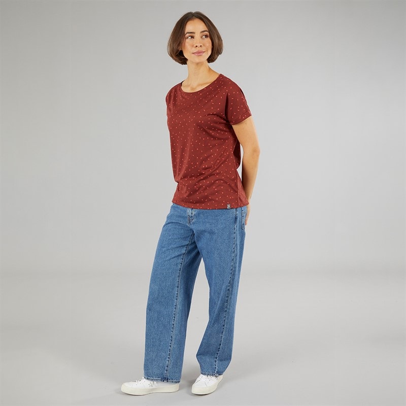 Sprayway Womens Form Print T-Shirt Chipotle - Image 4