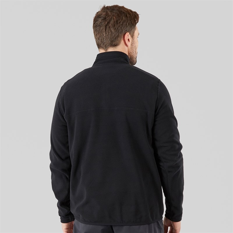 Sprayway Mens Storr Polartec Micro Snap Fleece Black - Image 2