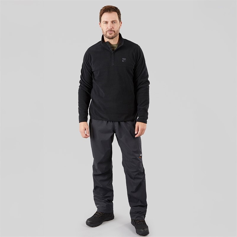 Sprayway Mens Storr Polartec Micro Snap Fleece Black - Image 4