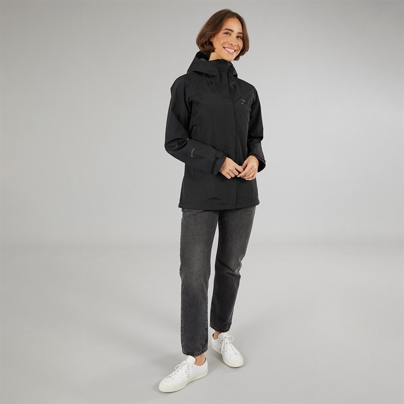 Sprayway Womens Reaction 2-Layer Gore-Tex® Waterproof Long Length Jacket Black - Image 5
