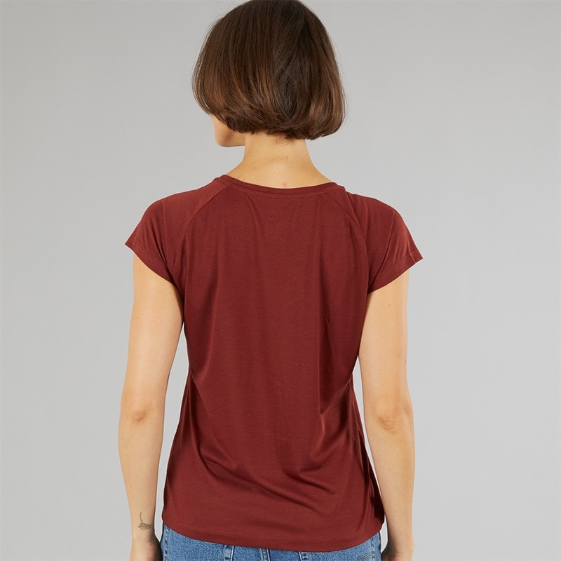 Sprayway Womens Wild Flower Graphic T-Shirt Chipotle - Image 2
