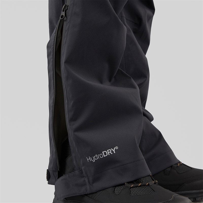 Sprayway Mens Hydrolite Hydrodry Waterproof Over Trousers Black - Image 3
