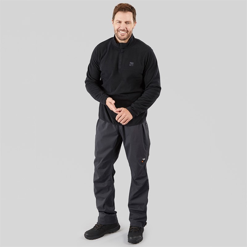 Sprayway Mens Hydrolite Hydrodry Waterproof Over Trousers Black - Image 4