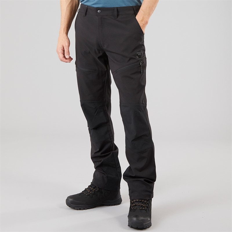 Sprayway Mens Adventure Pro Pant TecWEAVE™ Water Resistant Trousers Black - Image 1