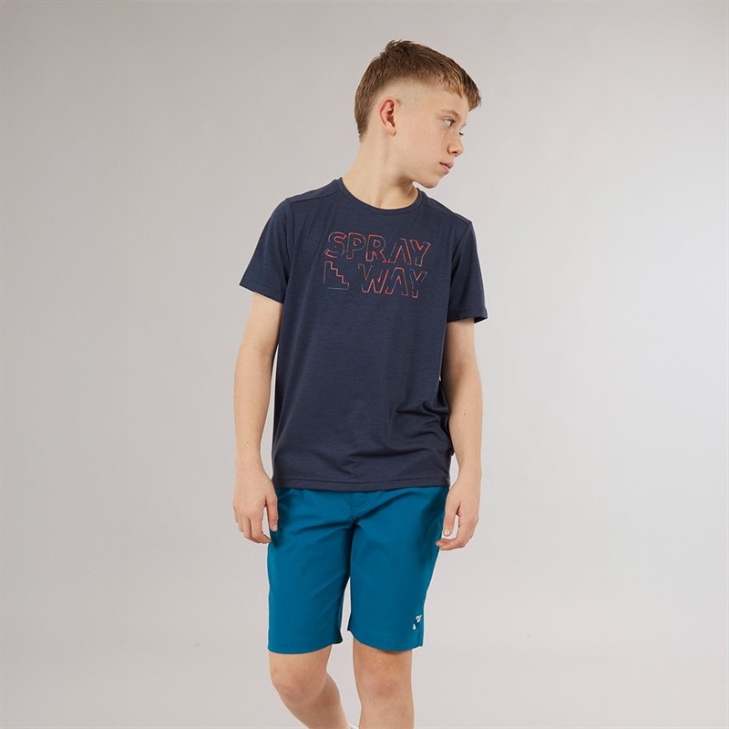 Sprayway Junior Boys Scribe Graphic T-Shirt Light Blazer - Image 4