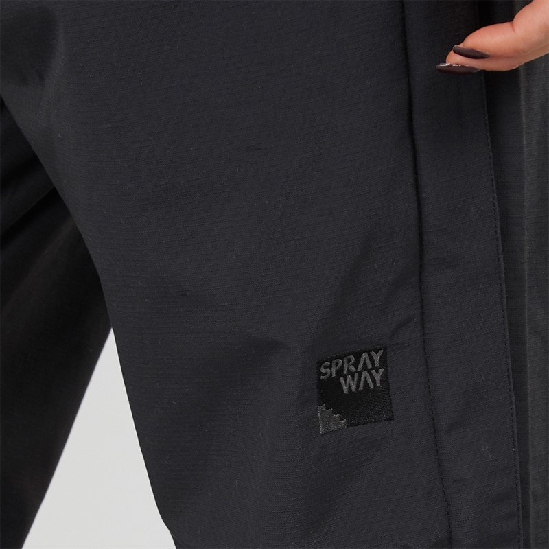 Sprayway Womens Walking Hydrodry Waterproof Trousers Black - Image 3