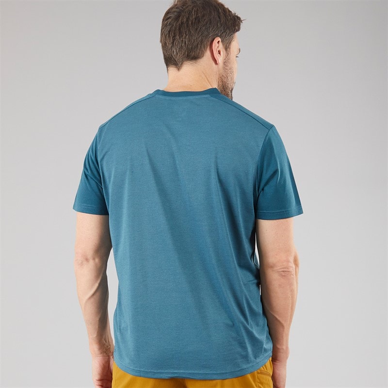 Sprayway Mens Logo T-Shirt Seaport/Marine - Image 2