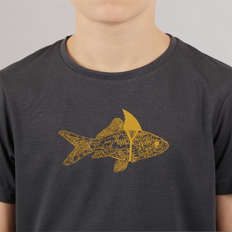 Sprayway Boys Fish Graphic T-Shirt Asphalt - Image 5