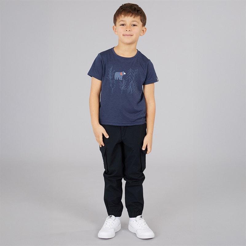 Sprayway Boys Brown Bear Graphic T-Shirt Light Blazer - Image 4