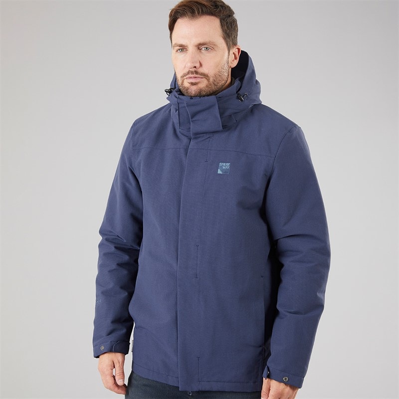 Sprayway Mens Monsal Insulated 2-Layer HydroDRY Waterproof Jacket Light Blazer - Image 1