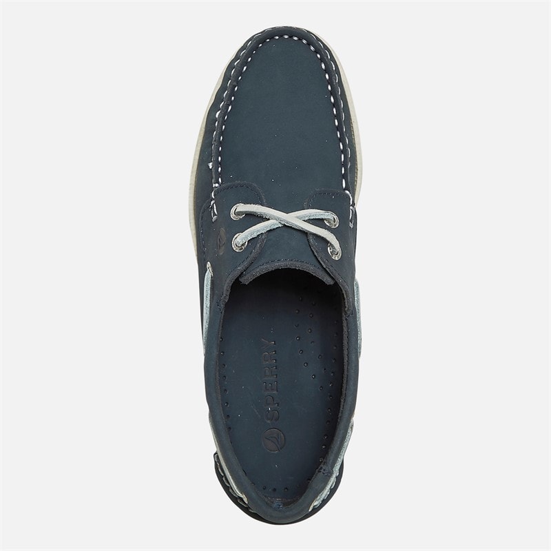 Sperry Womens A/O 2 Eye Boat Shoes Navy - Image 4