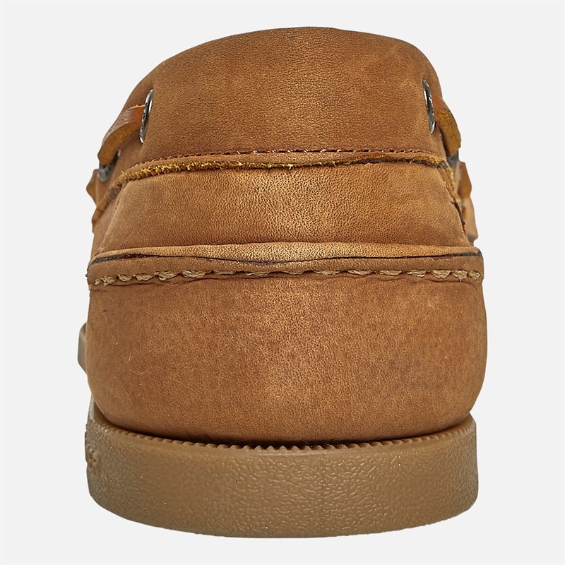 Sperry Mens A/O 2 Eye Boat Shoes Tan Sahara - Image 3
